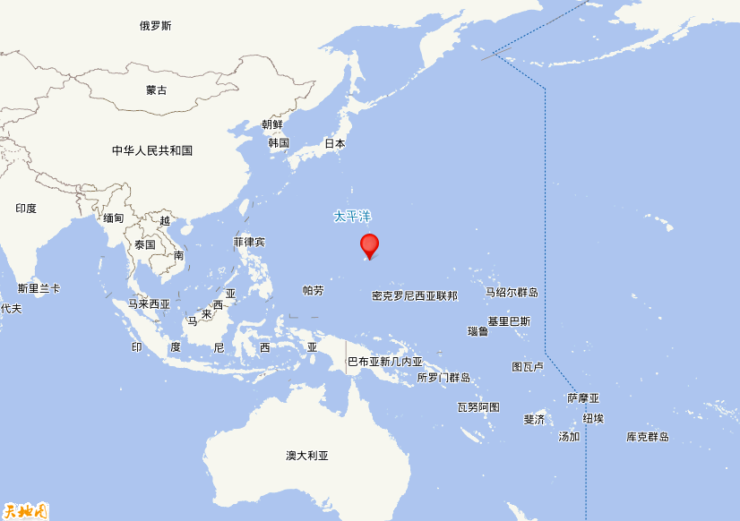 2025年08月10日12时56分，在马里亚纳群岛发生了M 5.9级地震，震中纬度13.15，经度145.75。