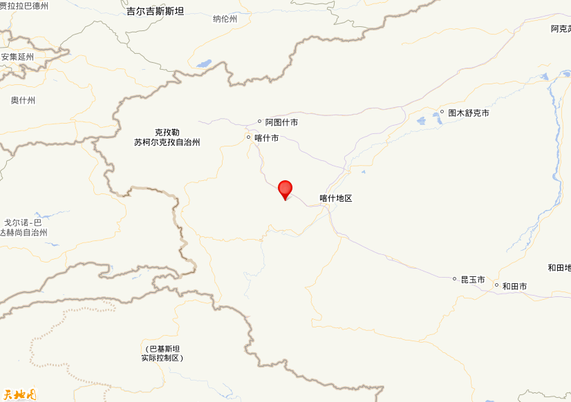 2025年09月12日05时40分，在新疆喀什地区英吉沙县发生了M 3.0级地震，震中纬度38.45，经度76.58。