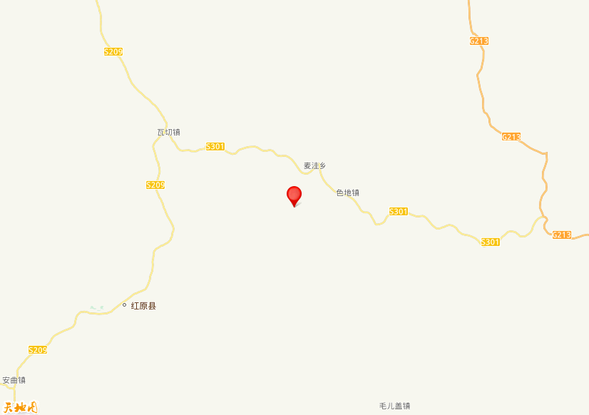 2025年09月12日05时50分，在四川阿坝州红原县发生了M 2.8级地震，震中纬度32.98，经度102.87。