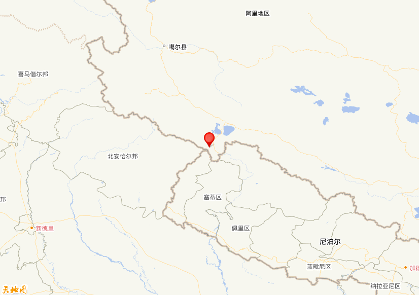 2025年12月09日23时39分，在西藏阿里地区普兰县发生了M 3.0级地震，震中纬度30.31，经度81.07。