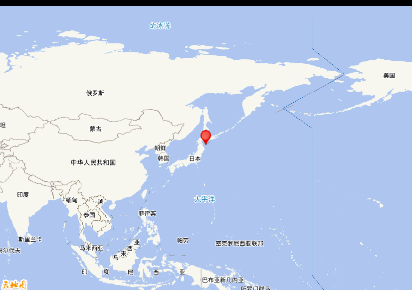 2025年12月10日22时52分，在日本本州东部附近海域发生了M 5.8级地震，震中纬度40.9，经度142.8。