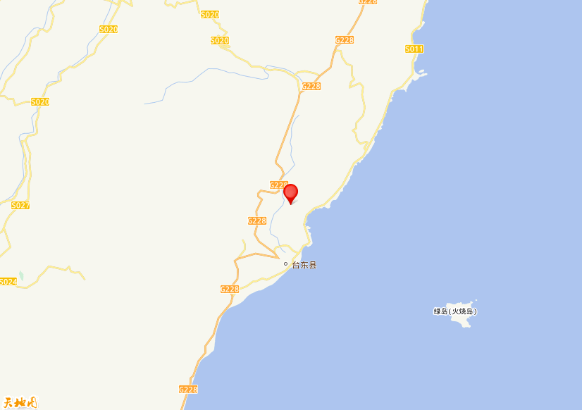 2025年12月25日03时41分，在台湾台东县发生了M 3.7级地震，震中纬度22.87，经度121.16。