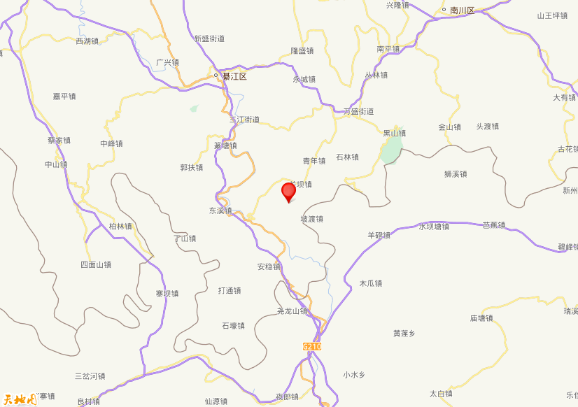 2026年01月12日13时38分，在重庆市綦江区关坝镇发生了M 2.8级地震，震中纬度28.78，经度106.79。