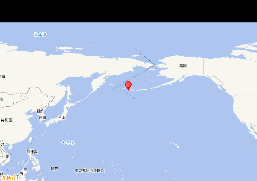 2026年01月15日16时52分，在拉特群岛发生了M 5.7级地震，震中纬度51.47，经度176.49。