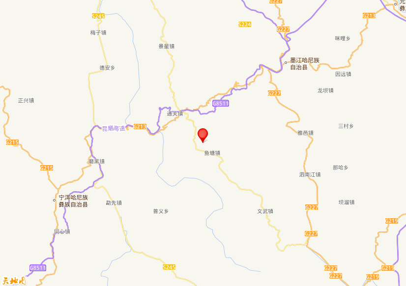 2026年01月16日21时46分，在云南普洱市墨江县发生了M 3.6级地震，震中纬度23.21，经度101.46。