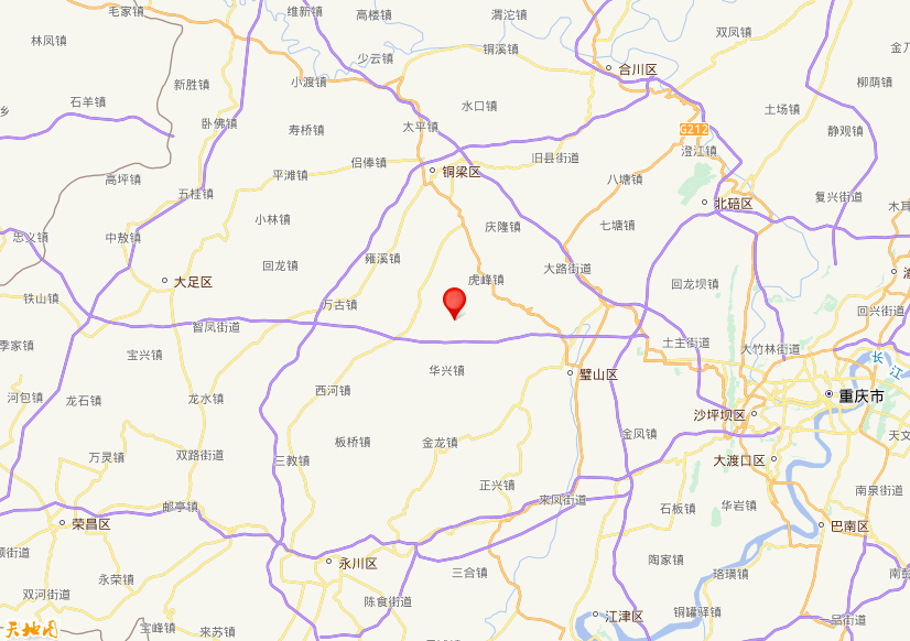 2026年01月27日19时25分，在重庆市铜梁区大庙镇发生了M 2.2级地震，震中纬度29.66，经度106.08。