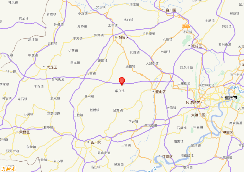 2026年02月14日09时14分，在重庆市铜梁区华兴镇发生了M 2.0级地震，震中纬度29.62，经度106.08。