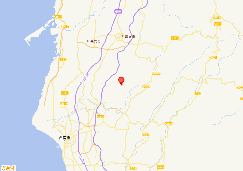 2026年03月03日19时52分，在台湾台南市发生了M 4.5级地震，震中纬度23.25，经度120.45。