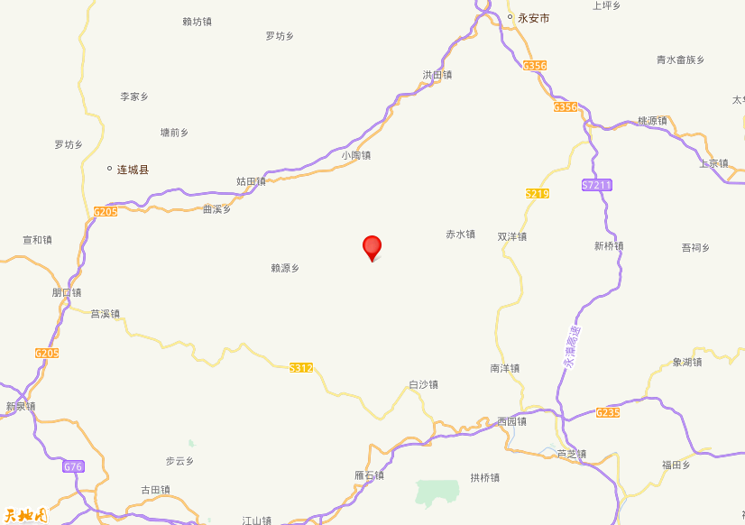 2026年03月09日13时58分，在福建龙岩市连城县发生了M 3.1级地震，震中纬度25.57，经度117.15。