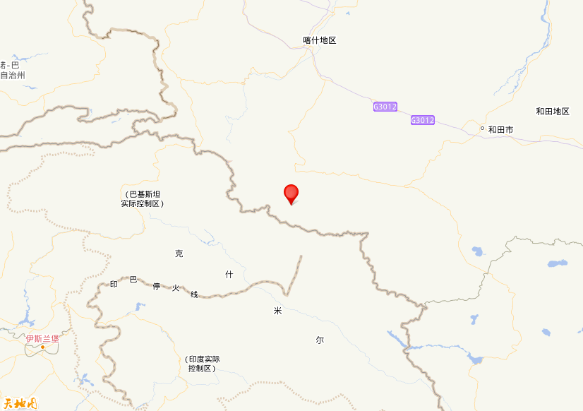 2026年03月10日14时17分，在新疆喀什地区塔什库尔干县发生了M 3.4级地震，震中纬度35.92，经度76.94。