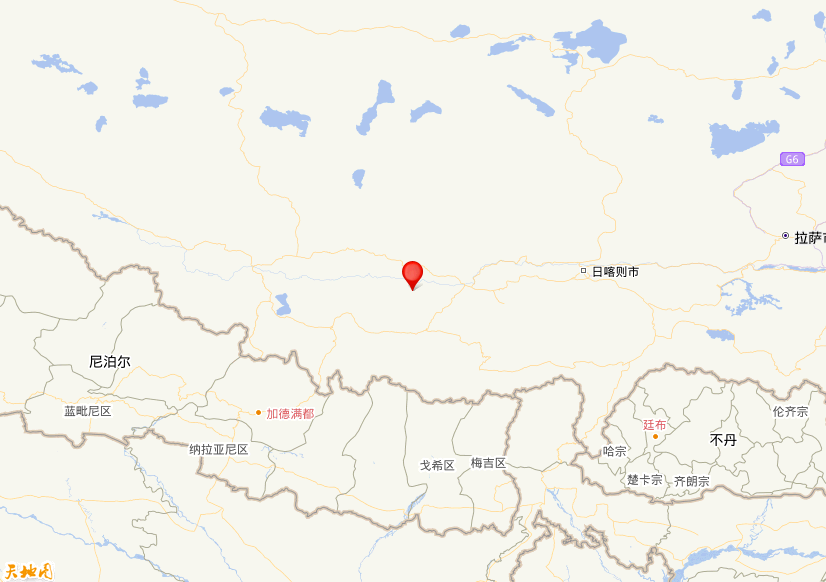 2026年03月12日15时45分，在西藏日喀则市定日县发生了M 3.8级地震，震中纬度29.04，经度87.02。