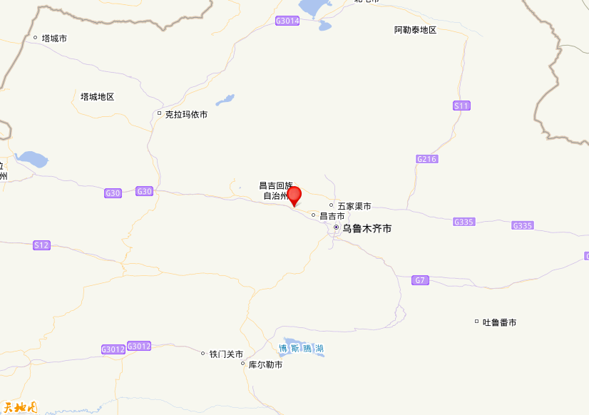 2026年03月15日23时48分，在新疆昌吉州呼图壁县发生了M 3.0级地震，震中纬度44.13，经度86.97。