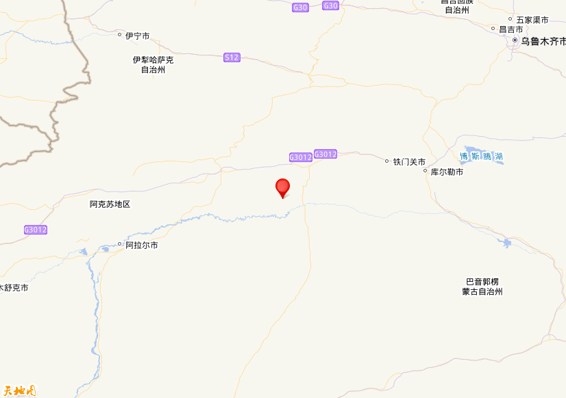 2026年04月18日16时07分，在新疆阿克苏地区库车市发生了M 3.4级地震，震中纬度41.27，经度83.9。