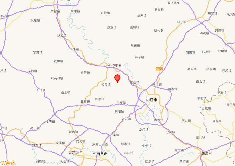 2026年04月21日05时54分，在四川内江市资中县发生了M 3.4级地震，震中纬度29.68，经度104.89。