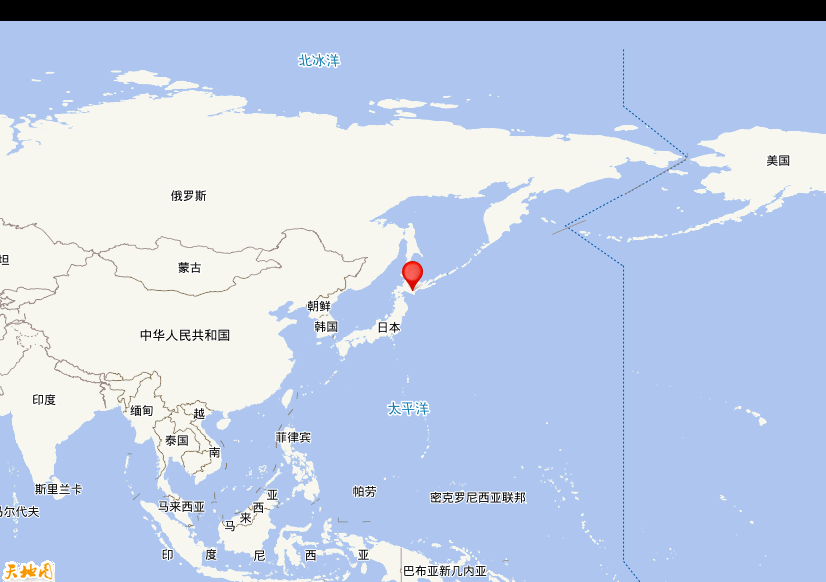 2026年04月27日04时23分，在日本北海道发生了M 6.1级地震，震中纬度42.5，经度143.25。