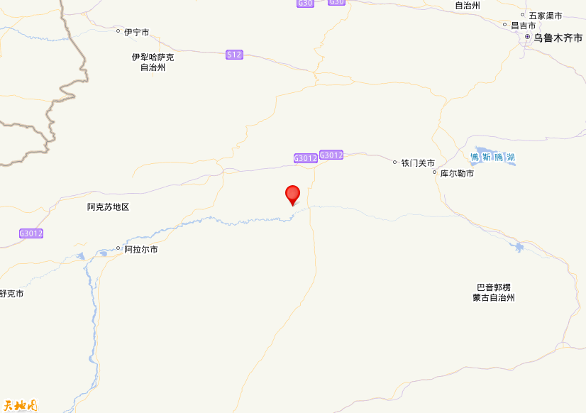 2026年05月15日03时55分，在新疆阿克苏地区库车市发生了M 3.2级地震，震中纬度41.19，经度83.99。