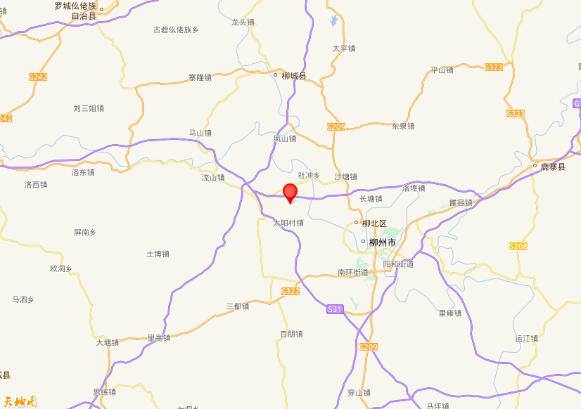 2026年05月18日07时41分，在广西柳州市柳南区发生了M 3.3级地震，震中纬度24.4，经度109.27。
