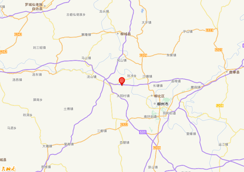 2026年05月20日08时13分，在广西柳州市柳南区发生了M 3.6级地震，震中纬度24.41，经度109.26。