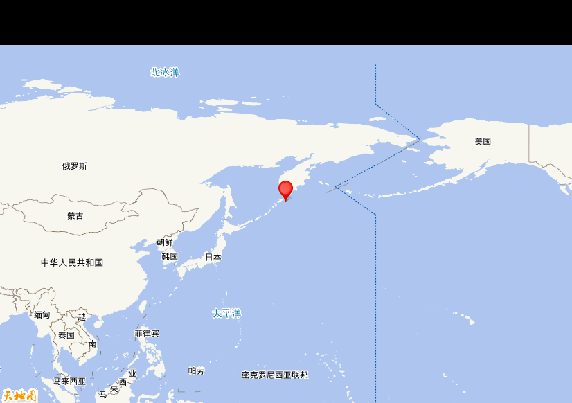 2026年06月07日18时41分，在千岛群岛发生了M 6.0级地震，震中纬度50.1，经度157.35。