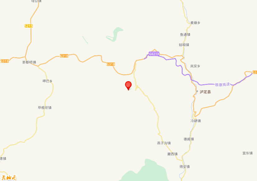 2026年06月08日21时39分，在四川甘孜州康定市发生了M 3.4级地震，震中纬度29.92，经度101.93。