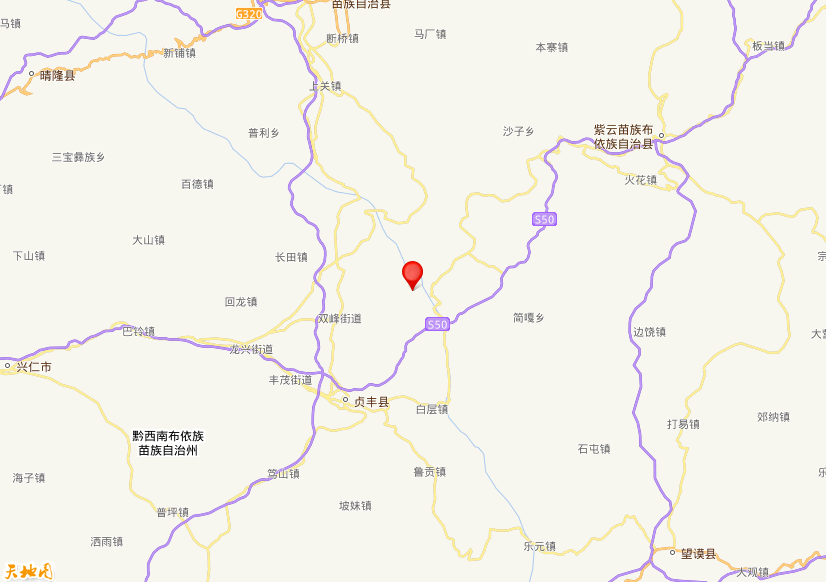 2026年06月24日11时44分，在贵州黔西南州贞丰县发生了M 3.0级地震，震中纬度25.54，经度105.74。