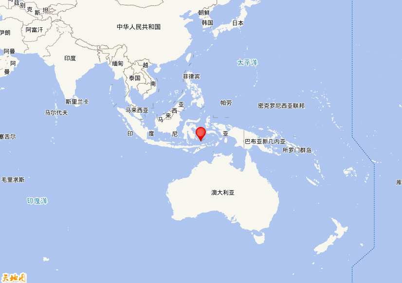 2026年06月27日18时37分，在印尼班达海发生了M 6.0级地震，震中纬度-6.85，经度125.65。
