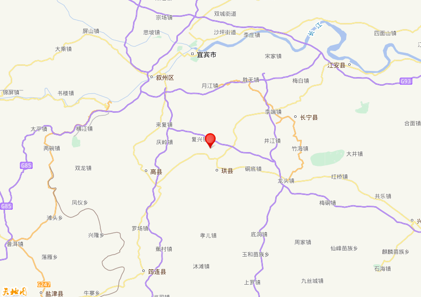 2026年06月29日00时12分，在四川宜宾市高县发生了M 5.5级地震，震中纬度28.5，经度104.69。
