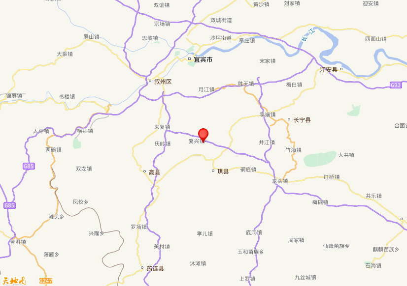 2026年07月08日06时12分，在四川宜宾市高县发生了M 5.0级地震，震中纬度28.52，经度104.68。