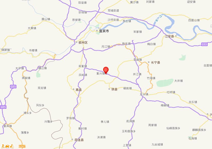2026年07月09日12时25分，在四川宜宾市高县发生了M 3.2级地震，震中纬度28.52，经度104.69。