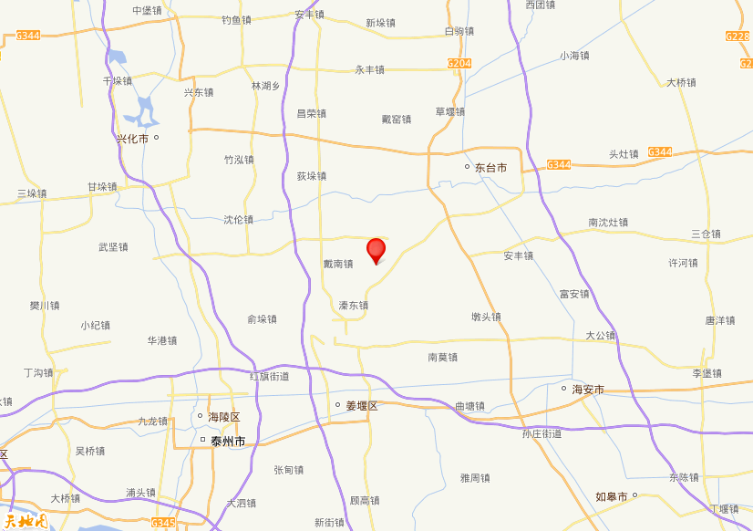 2026年07月12日22时01分，在江苏盐城市东台市发生了M 3.0级地震，震中纬度32.72，经度120.18。