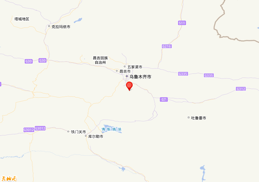 2026年07月14日23时01分，在新疆乌鲁木齐市乌鲁木齐县发生了M 3.0级地震，震中纬度43.3，经度87.71。