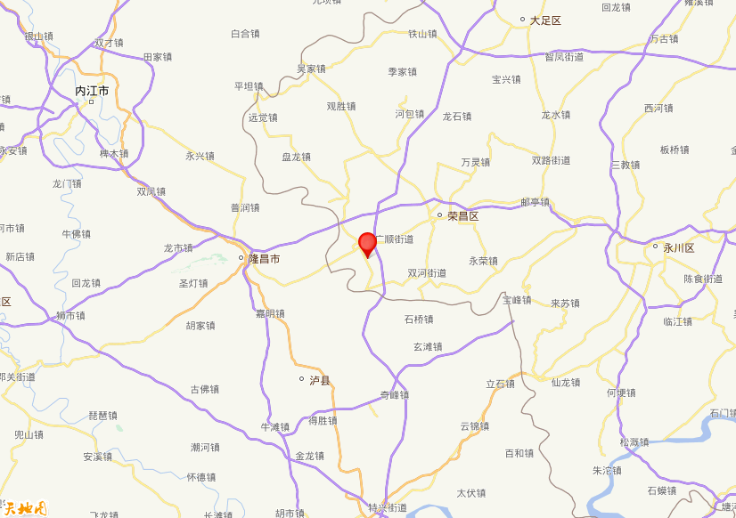 2026年07月16日11时29分，在重庆市荣昌区安富街道发生了M 2.1级地震，震中纬度29.34，经度105.48。