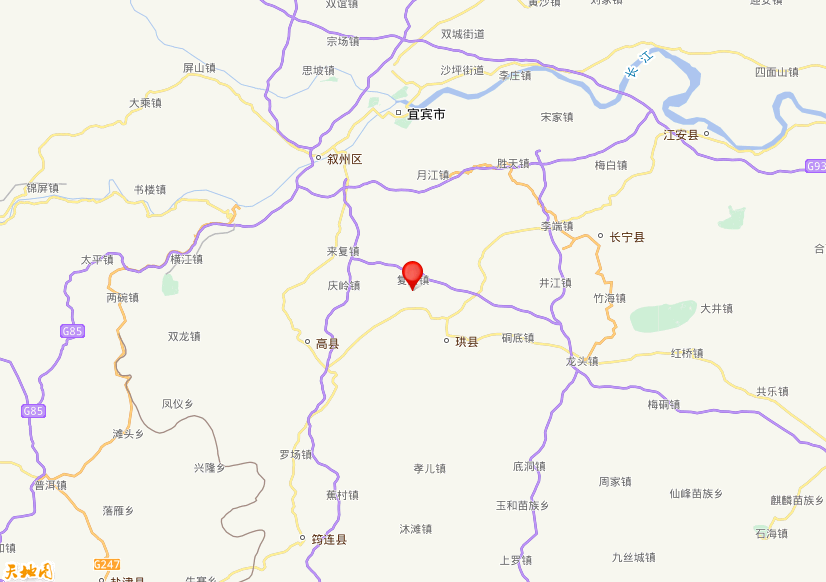 2026年07月16日15时57分，在四川宜宾市高县发生了M 2.8级地震，震中纬度28.51，经度104.66。