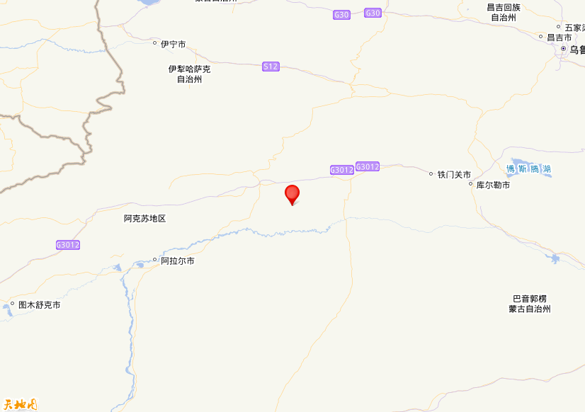 2026年07月19日14时19分，在新疆阿克苏地区库车市发生了M 3.2级地震，震中纬度41.38，经度83.41。
