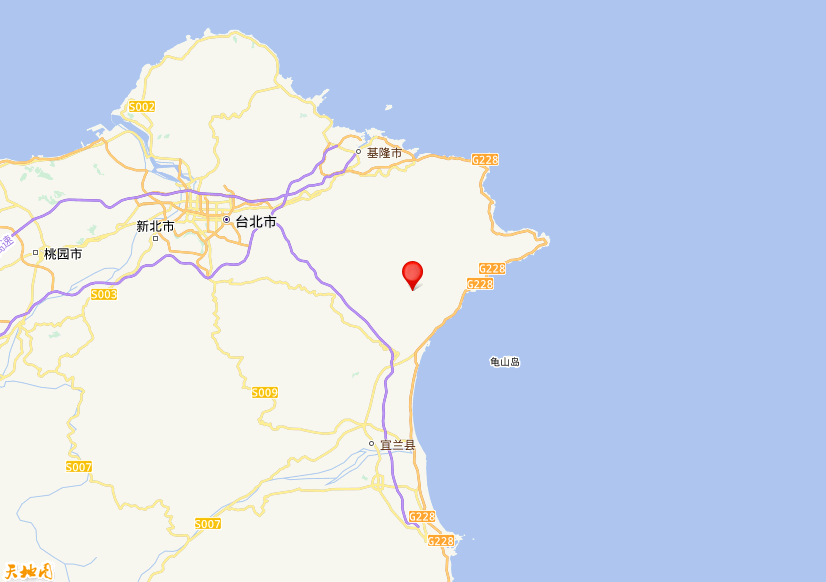 2026年07月26日20时36分，在台湾新北市发生了M 4.8级地震，震中纬度24.94，经度121.82。