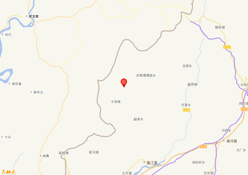 2026年07月29日00时53分，在云南德宏州盈江县发生了M 3.2级地震，震中纬度25.05，经度97.84。