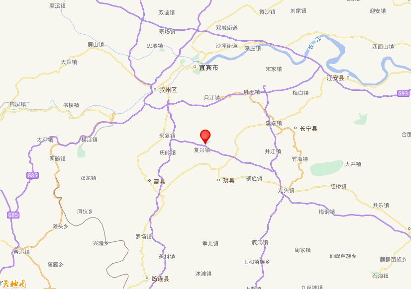 2026年08月03日02时21分，在四川宜宾市高县发生了M 4.8级地震，震中纬度28.54，经度104.67。