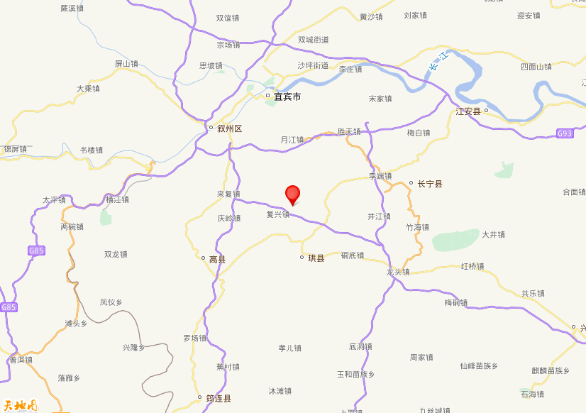 2026年08月04日23时58分，在四川宜宾市高县发生了M 3.7级地震，震中纬度28.54，经度104.69。