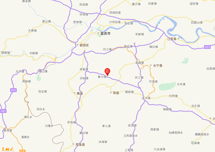 2026年08月07日16时02分，在四川宜宾市高县发生了M 3.0级地震，震中纬度28.53，经度104.69。