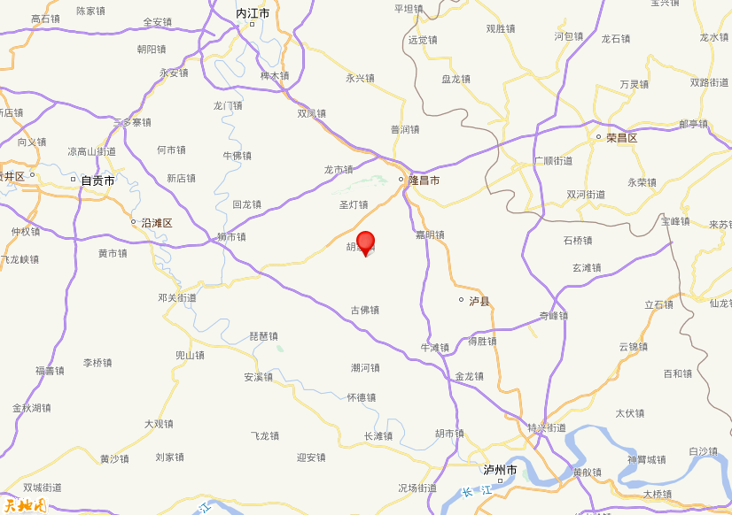 2026年08月14日09时33分，在四川内江市隆昌市发生了M 3.6级地震，震中纬度29.22，经度105.23。