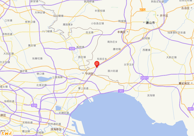 2026年08月16日17时48分，在河北唐山市丰南区发生了M 2.1级地震，震中纬度39.36，经度117.9。