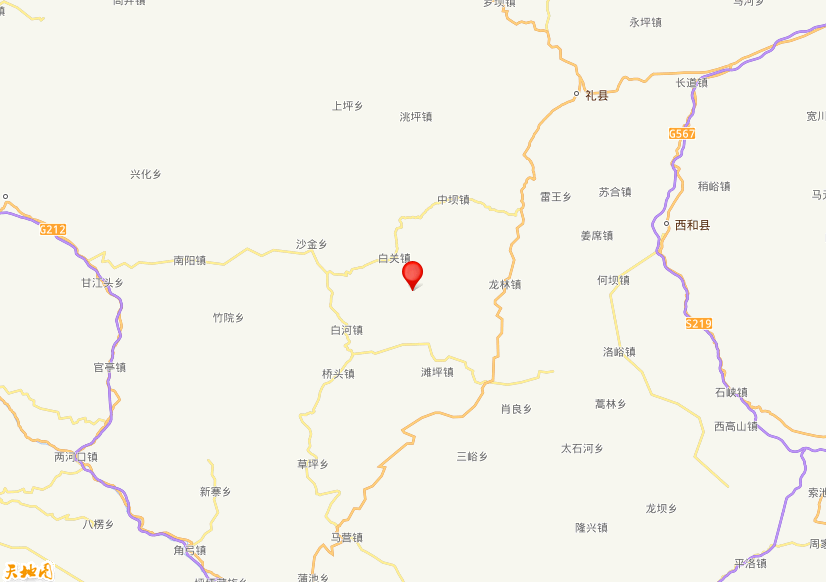 2026年08月17日14时15分，在甘肃陇南市礼县发生了M 2.5级地震，震中纬度33.92，经度104.95。