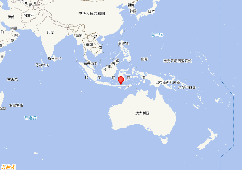 2026年08月20日10时47分，在印尼弗洛勒斯岛地区发生了M 5.6级地震，震中纬度-8.35，经度120.65。