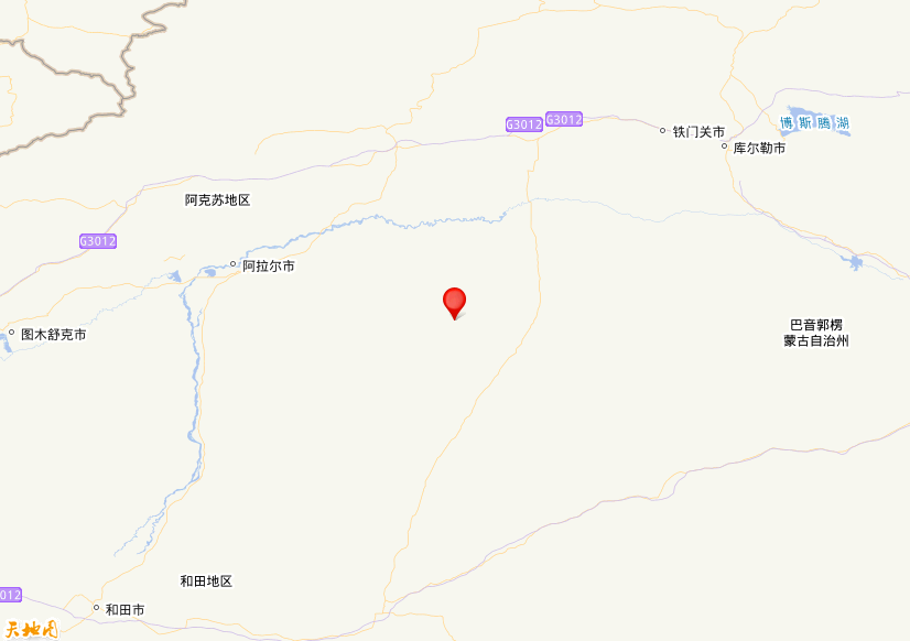 2026年08月31日00时25分，在新疆阿克苏地区沙雅县发生了M 3.2级地震，震中纬度39.99，经度83.49。