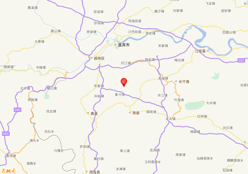 2026年09月04日18时44分，在四川宜宾市高县发生了M 3.1级地震，震中纬度28.56，经度104.68。