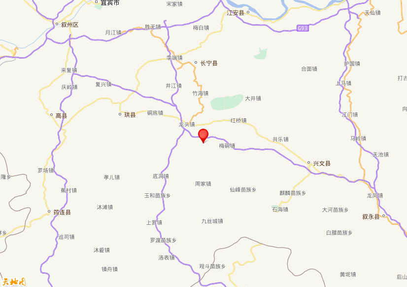 2026年09月04日22时03分，在四川宜宾市长宁县发生了M 3.0级地震，震中纬度28.36，经度104.94。