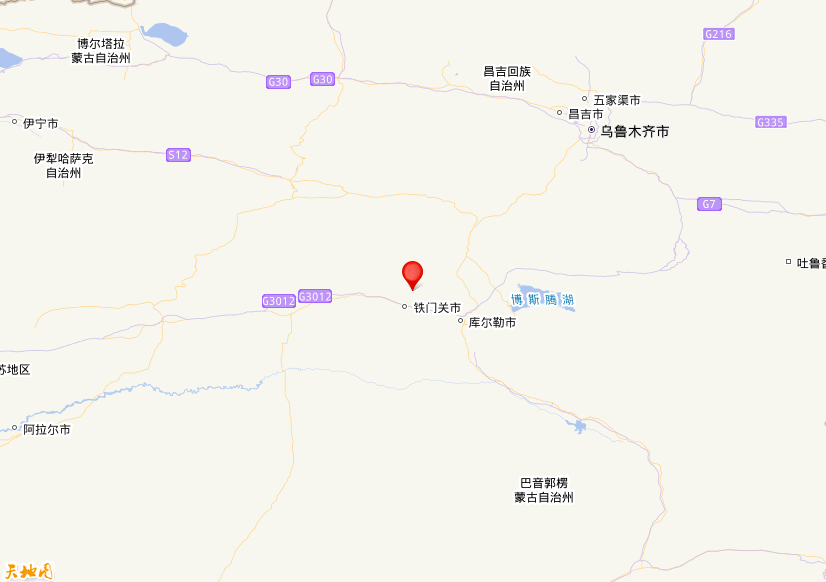 2026年09月18日06时56分，在新疆巴音郭楞州库尔勒市发生了M 3.0级地震，震中纬度42.05，经度85.65。