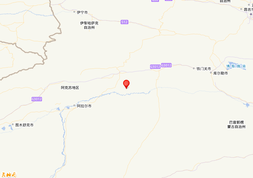 2026年09月18日22时32分，在新疆阿克苏地区沙雅县发生了M 3.7级地震，震中纬度41.14，经度83.15。