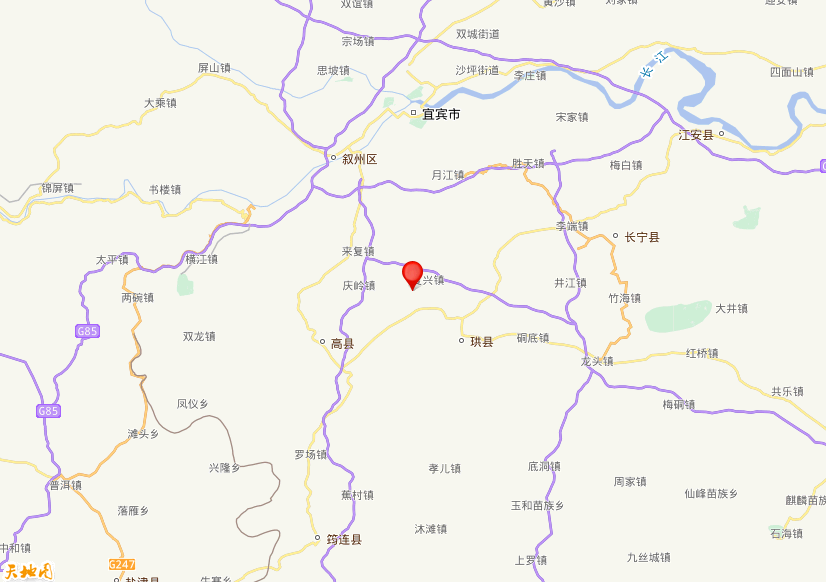2026年09月30日00时03分，在四川宜宾市高县发生了M 3.1级地震，震中纬度28.51，经度104.64。