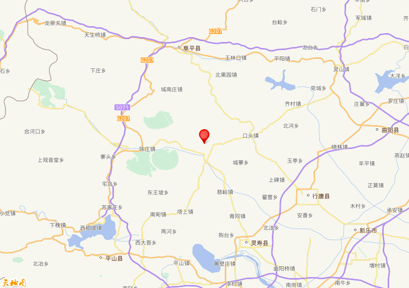 2026年10月02日17时50分，在河北石家庄市行唐县发生了M 2.0级地震，震中纬度38.58，经度114.26。